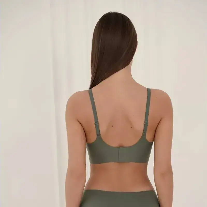 Wire-Free V-Neck Seamless Bra for Women — feature 19