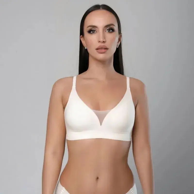 Wire-Free V-Neck Seamless Bra for Women — feature 3