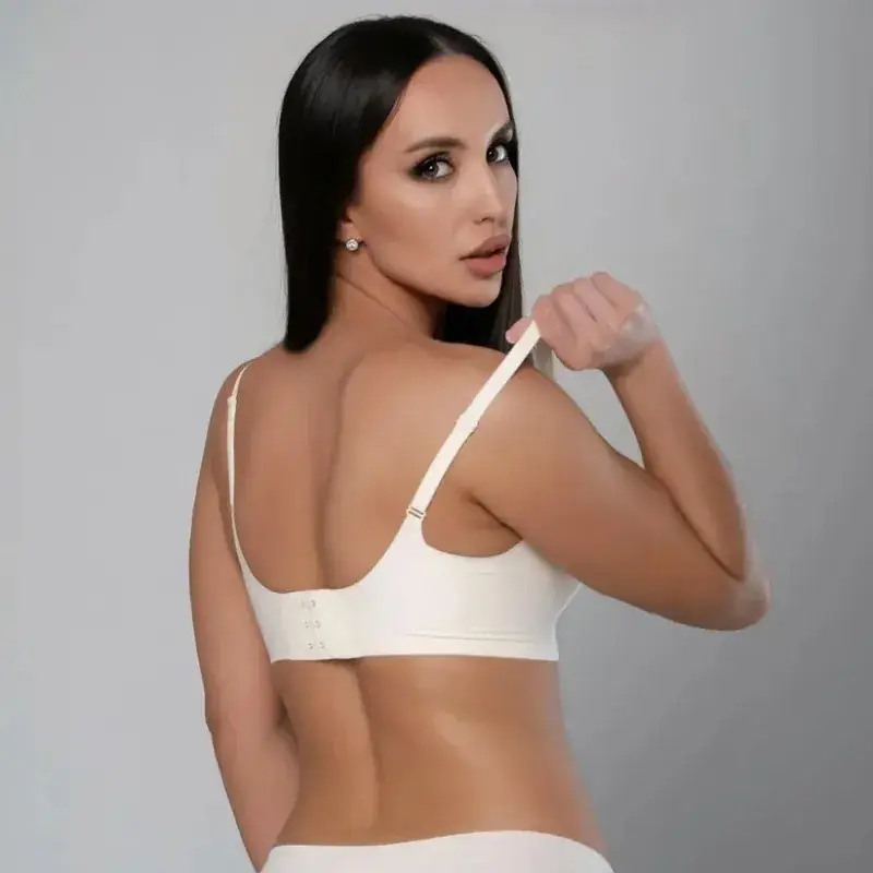 Wire-Free V-Neck Seamless Bra for Women — feature 6