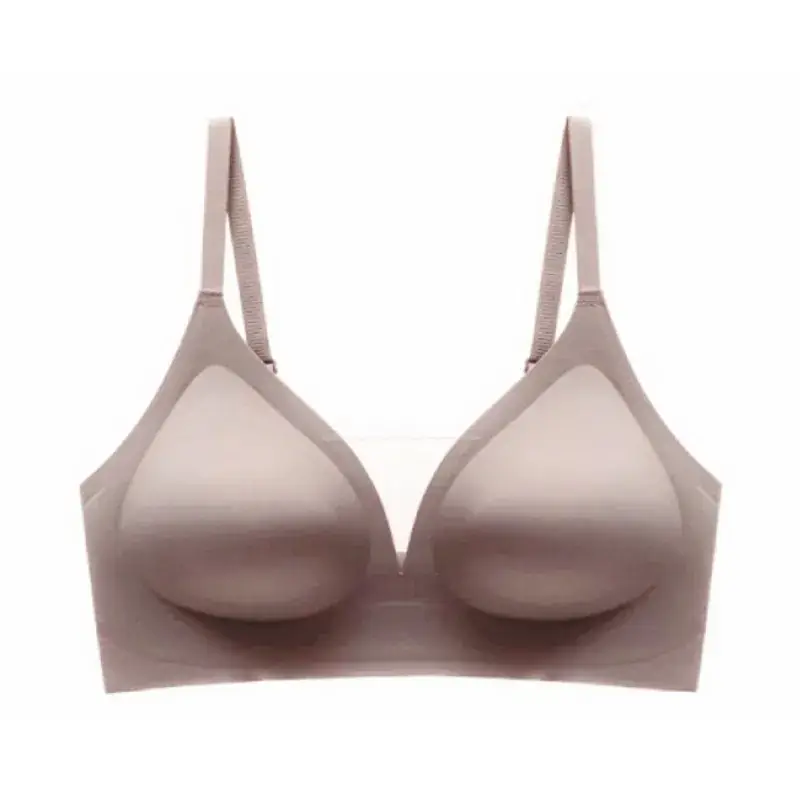 Wire-Free V-Neck Seamless Bra for Women