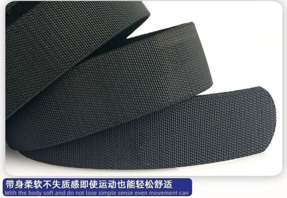 Men's Black Tactical Belt with Quick-Release Closure — feature 16