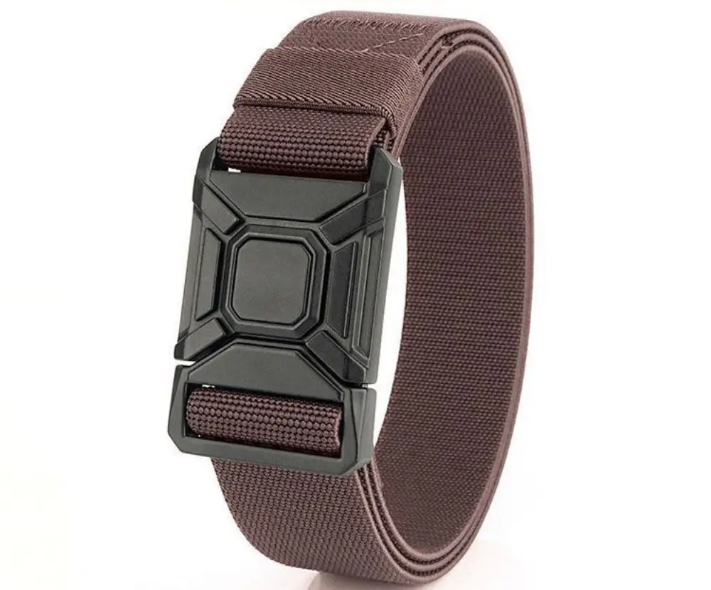 Men's Black Tactical Belt with Quick-Release Closure — feature 22