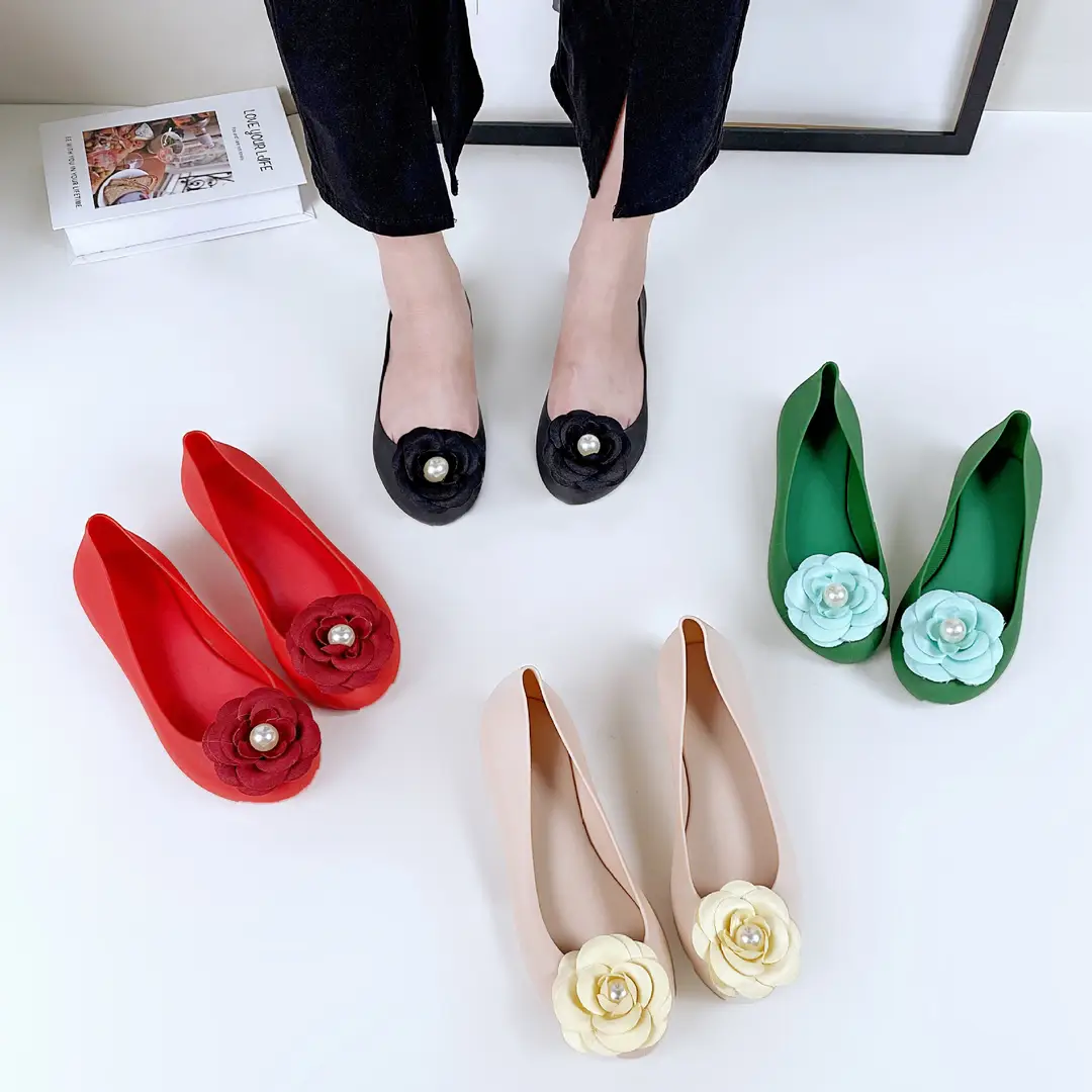 Temu Dropshipping Low-Heeled Fruit-Patterned Women's Flat Shoes New Style Soft and Cool Comfortable Beach Shoes for Outdoor Use - Image 8