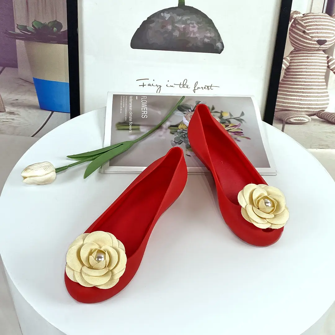 Temu Dropshipping Low-Heeled Fruit-Patterned Women's Flat Shoes New Style Soft and Cool Comfortable Beach Shoes for Outdoor Use - Image 6