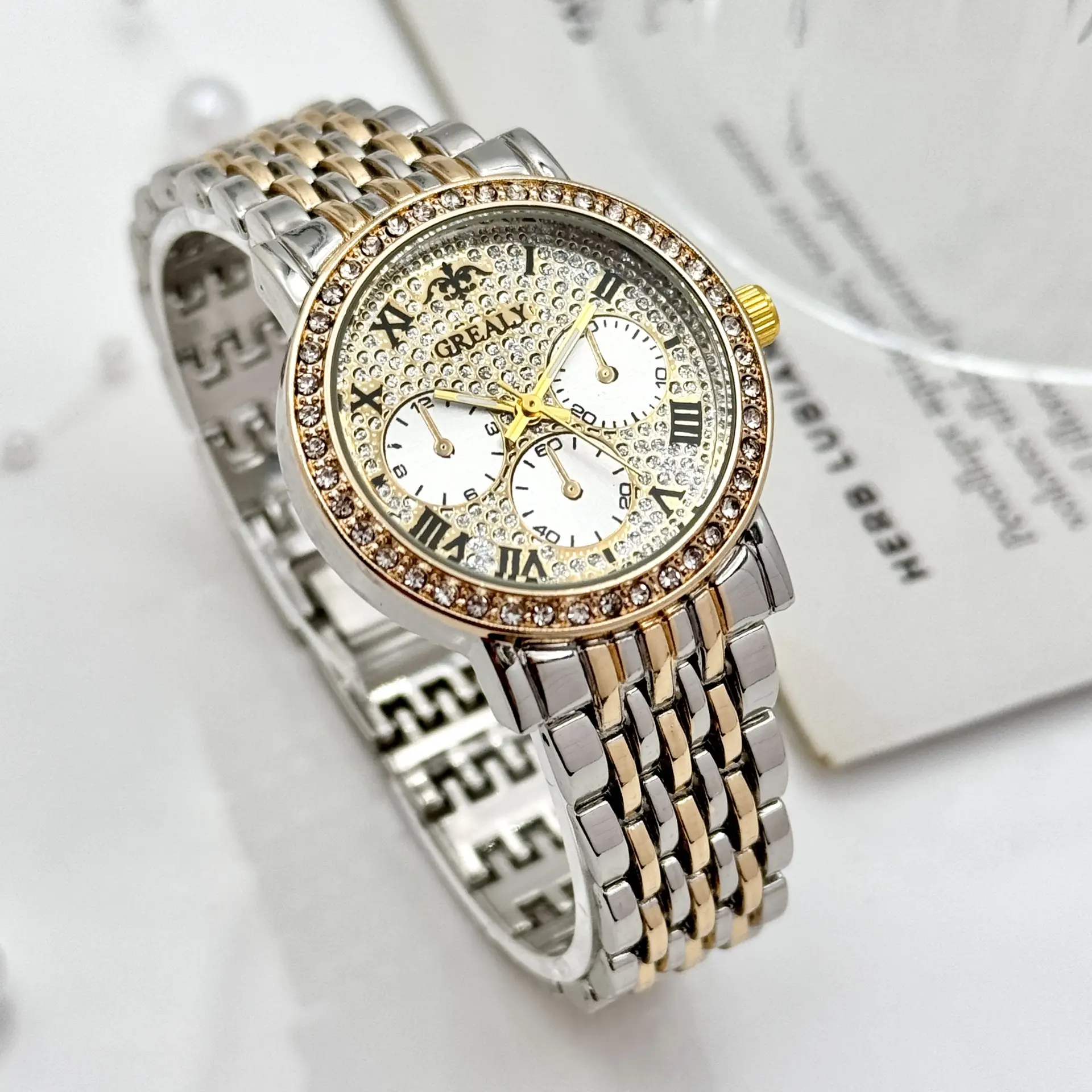 Grealy Cross-Border Diamond Watch for Women — feature 11
