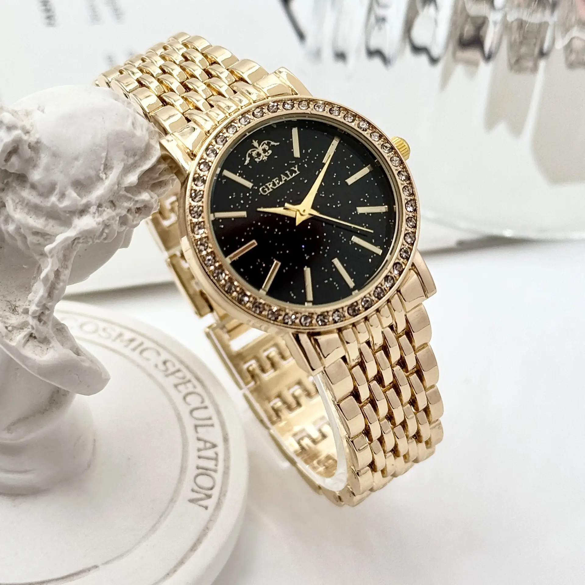 Grealy Cross-Border Diamond Watch for Women — feature 14