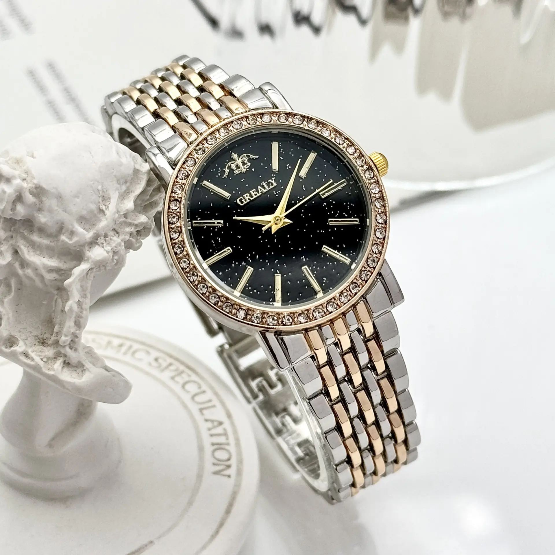 Grealy Cross-Border Diamond Watch for Women — feature 17