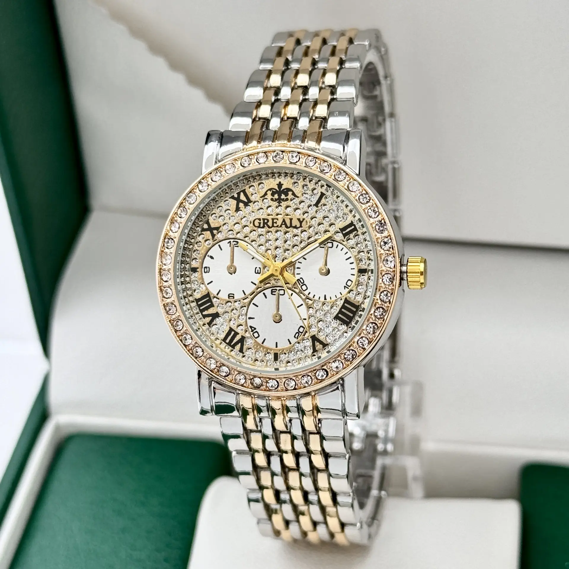 Grealy Cross-Border Diamond Watch for Women — feature 8