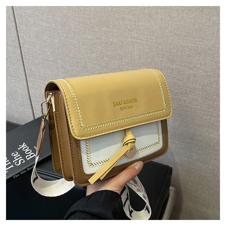 Trendy Black Red Crossbody Bag for Women - Image 4