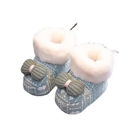 Baby Winter Boots Soft Cloth Newborn 3-6-12