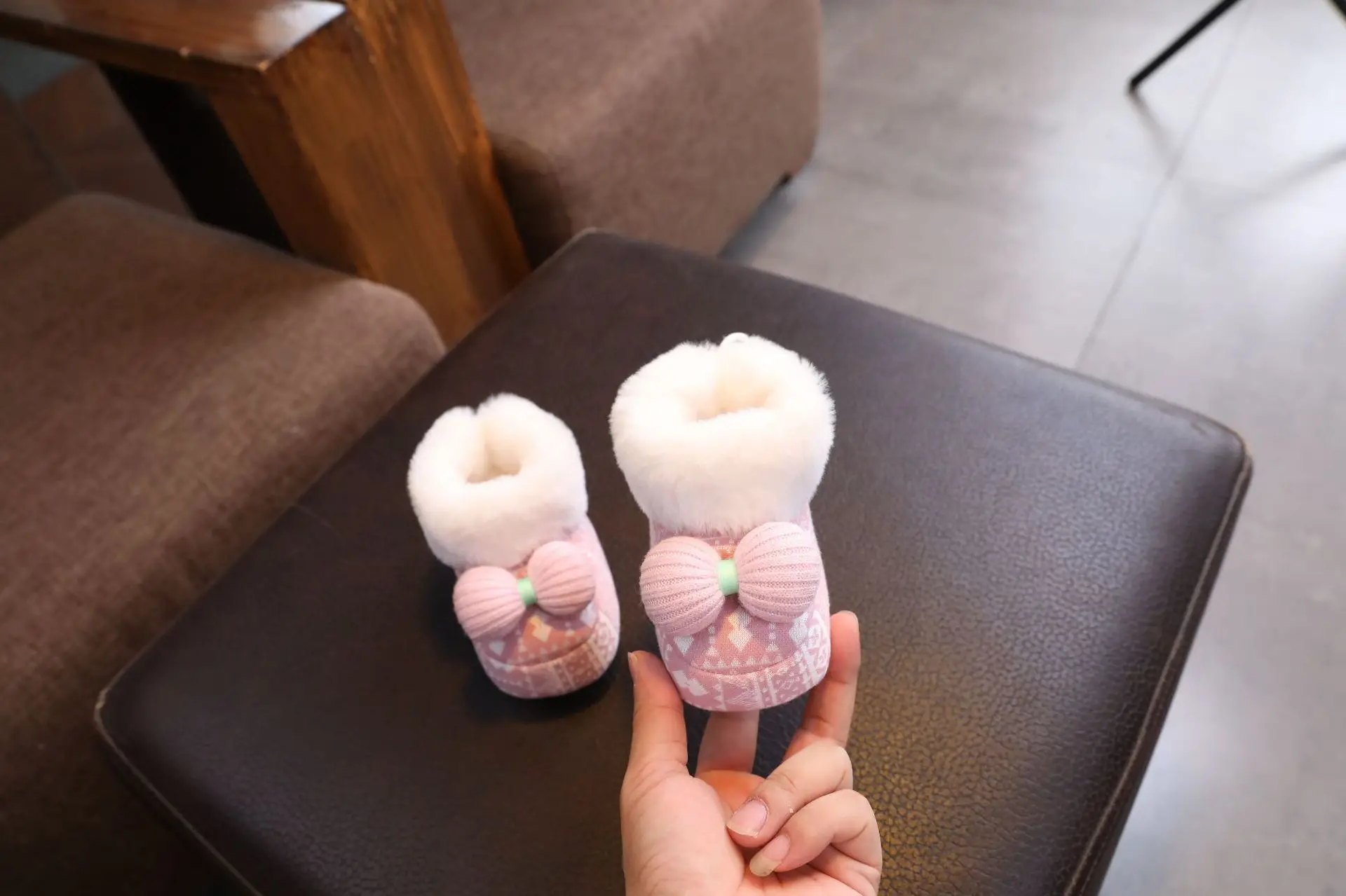 Baby Winter Boots Soft Cloth Newborn 3-6-12 — feature 14