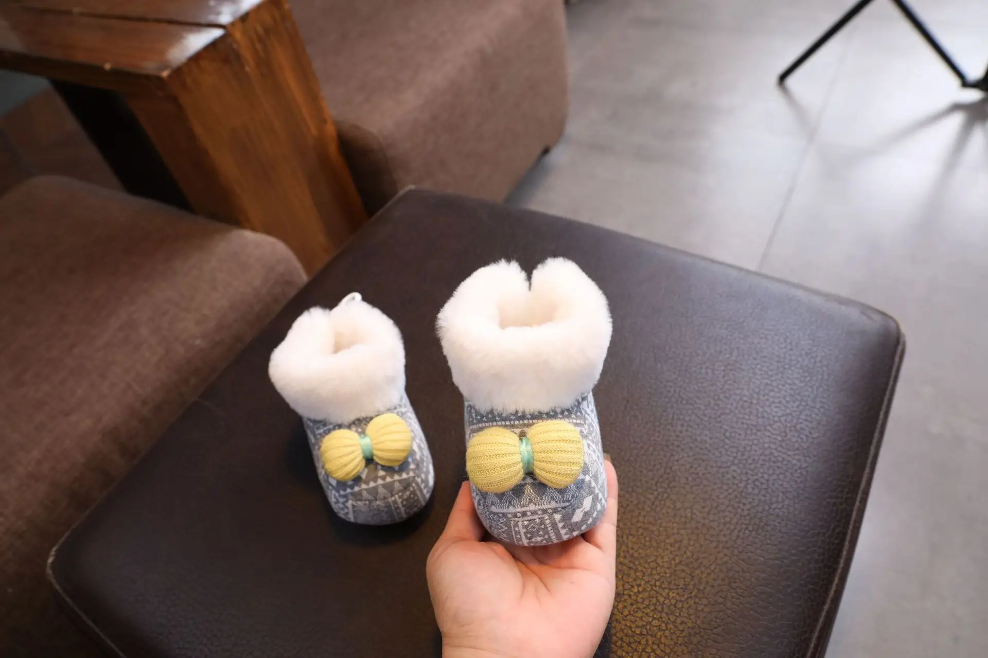 Baby Winter Boots Soft Cloth Newborn 3-6-12 — feature 8