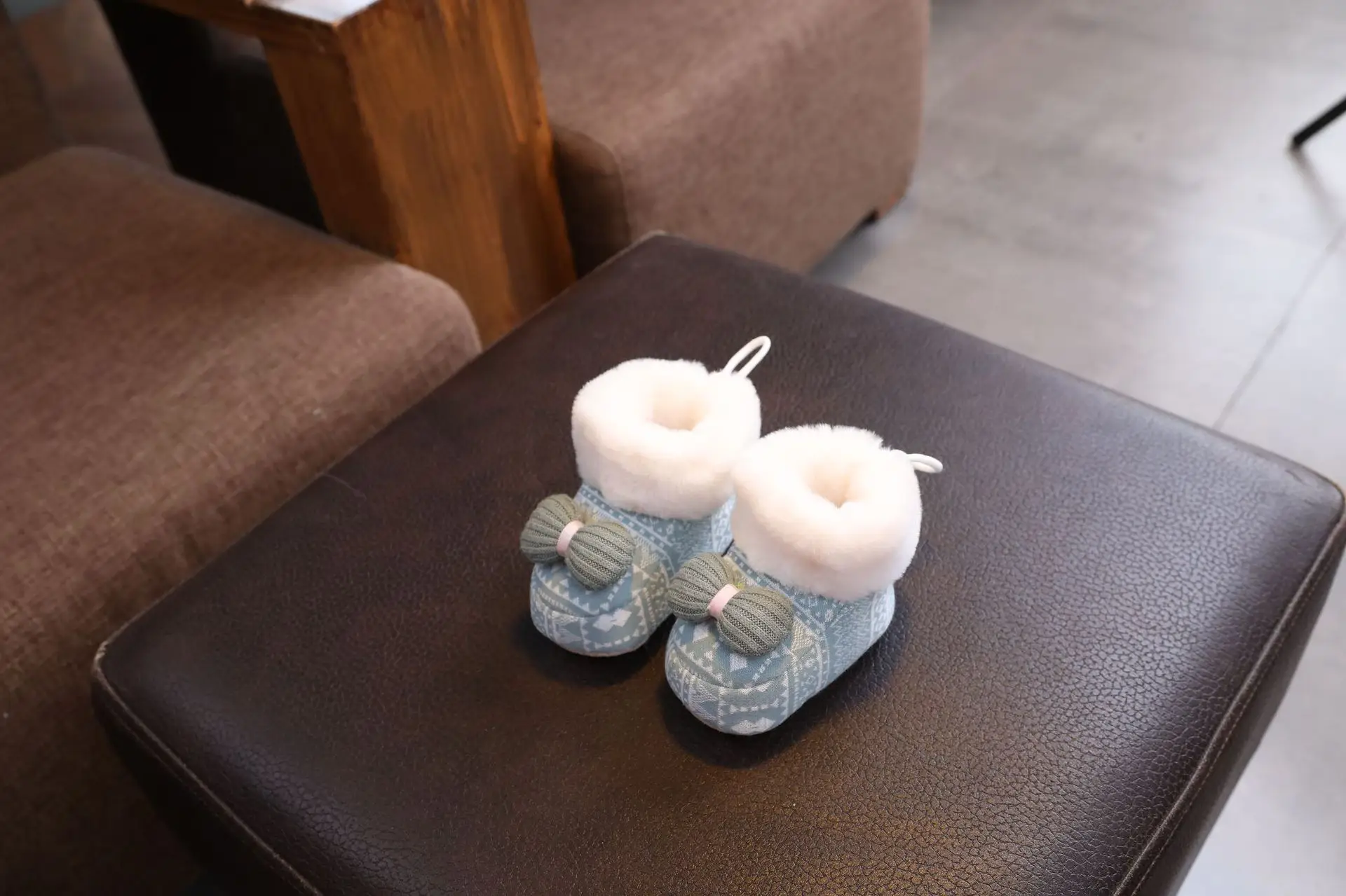 Baby Winter Boots Soft Cloth Newborn 3-6-12 — feature 9