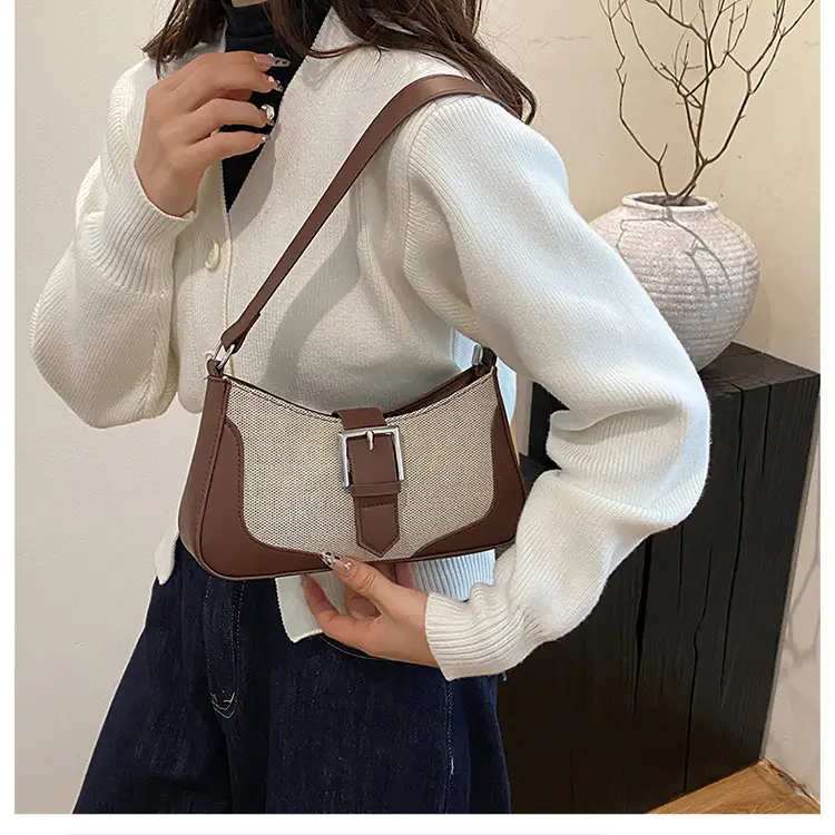 French Niche Beige Shoulder Bag 2024 — feature 19