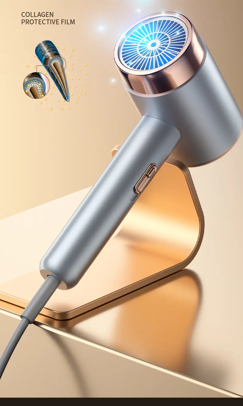 Negative Ion Hair Dryer Fast Dry Portable — feature 13