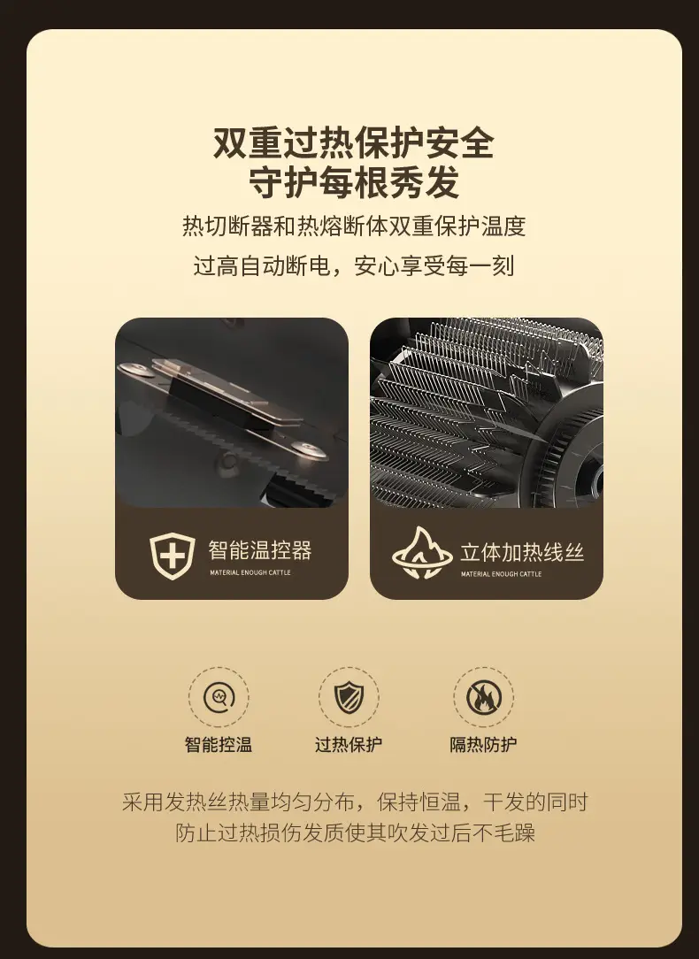 Negative Ion Hair Dryer Fast Dry Portable — feature 21