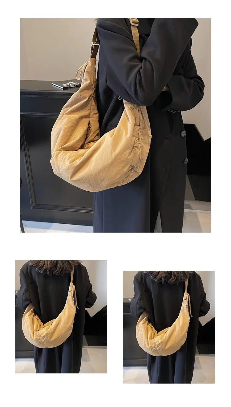 Women's Crescent Bag Large Capacity Crossbody Shoulder — feature 15