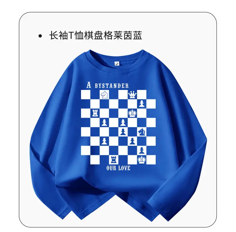 100 Cotton Long Sleeve Boys T-Shirt Spring Autumn Middle Large — feature 13