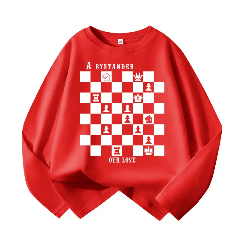 100 Cotton Long Sleeve Boys T-Shirt Spring Autumn Middle Large - Image 3