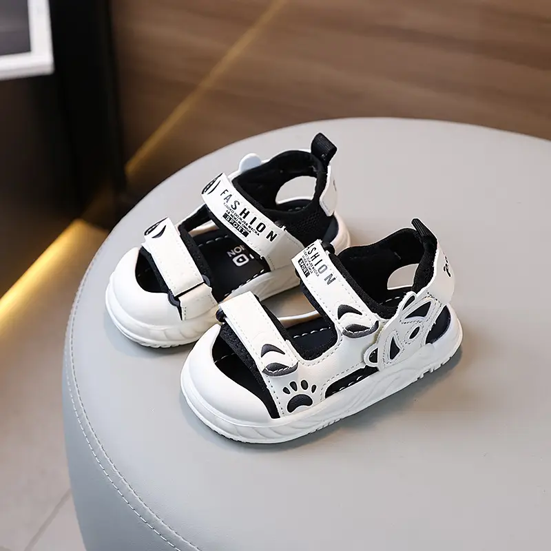 Baby Sandals White Soft Bottom Toddler Shoes
