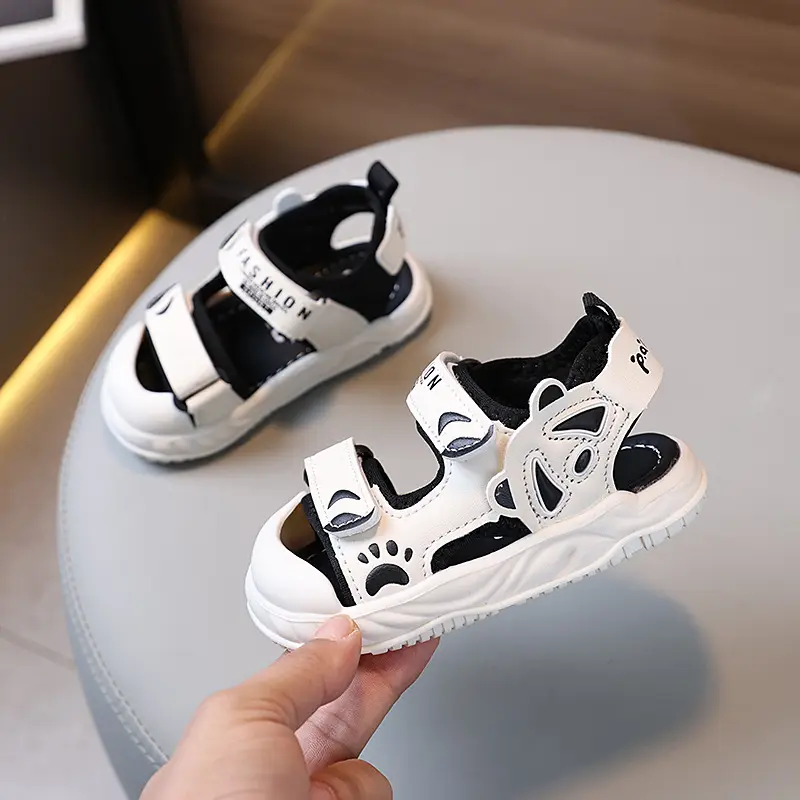 Baby Sandals White Soft Bottom Toddler Shoes