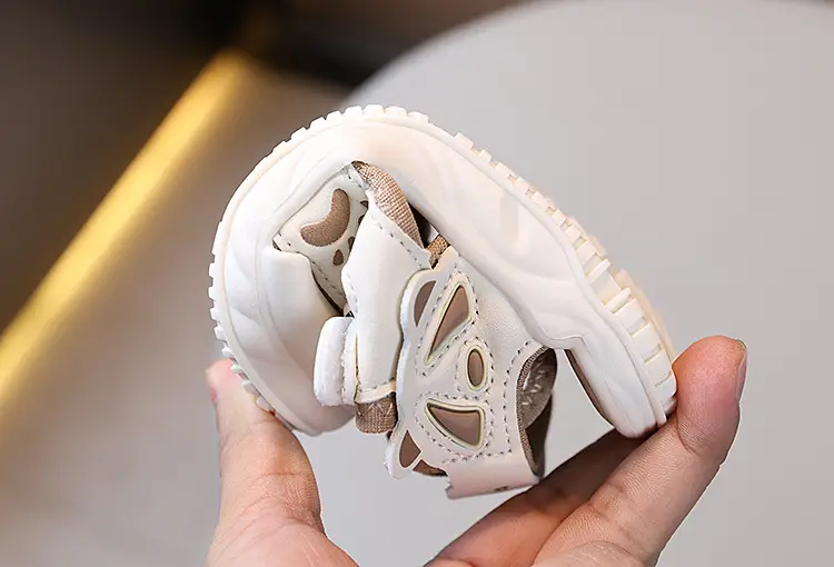Baby Sandals White Soft Bottom Toddler Shoes — feature 11