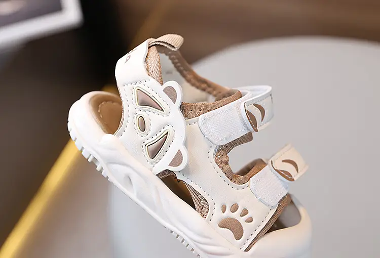 Baby Sandals White Soft Bottom Toddler Shoes — feature 12