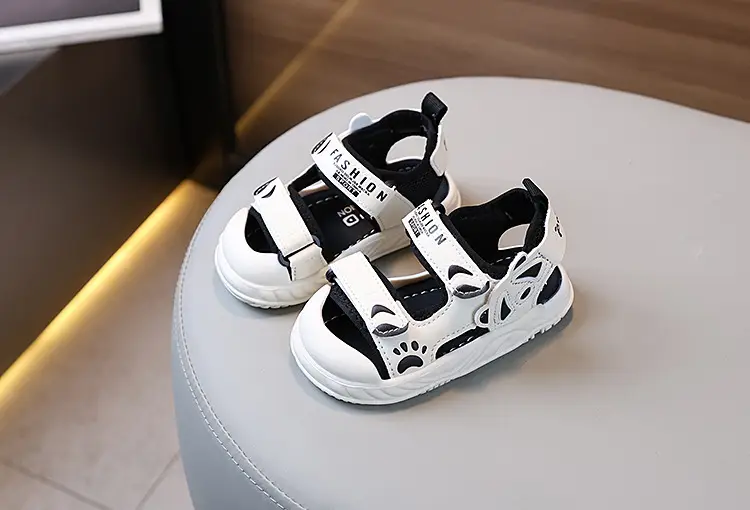 Baby Sandals White Soft Bottom Toddler Shoes — feature 2