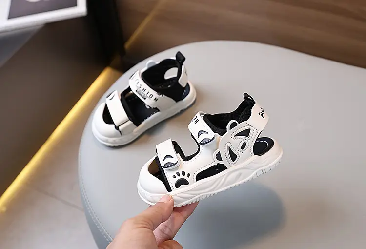 Baby Sandals White Soft Bottom Toddler Shoes — feature 3