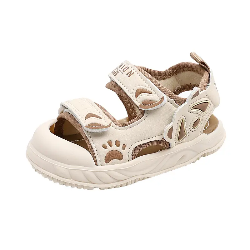 Baby Sandals White Soft Bottom Toddler Shoes