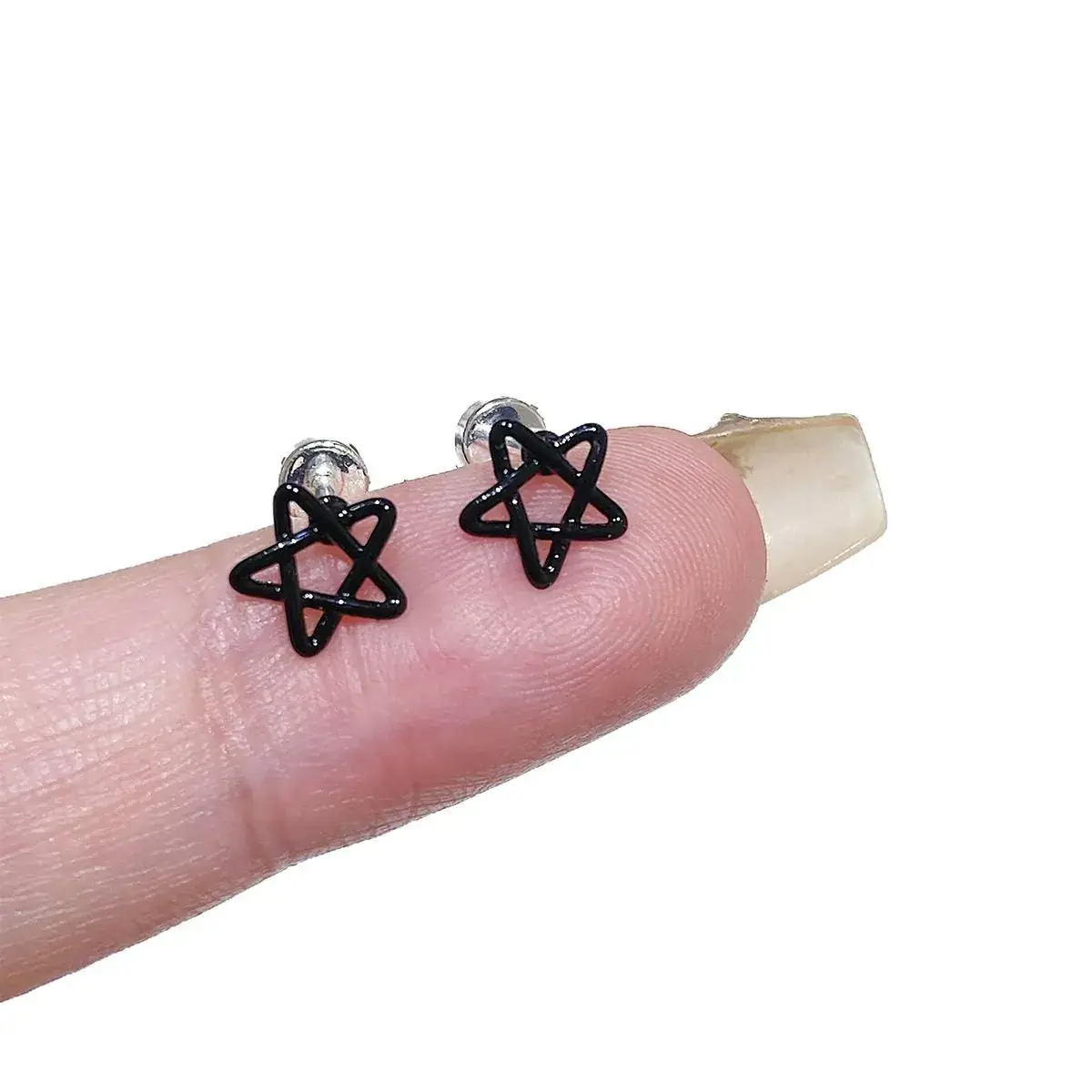 Macaron Color Ear Bone Nail Sweet Cute All-match Earrings 316L Titanium Steel Ear Holes Earrings - Image 10