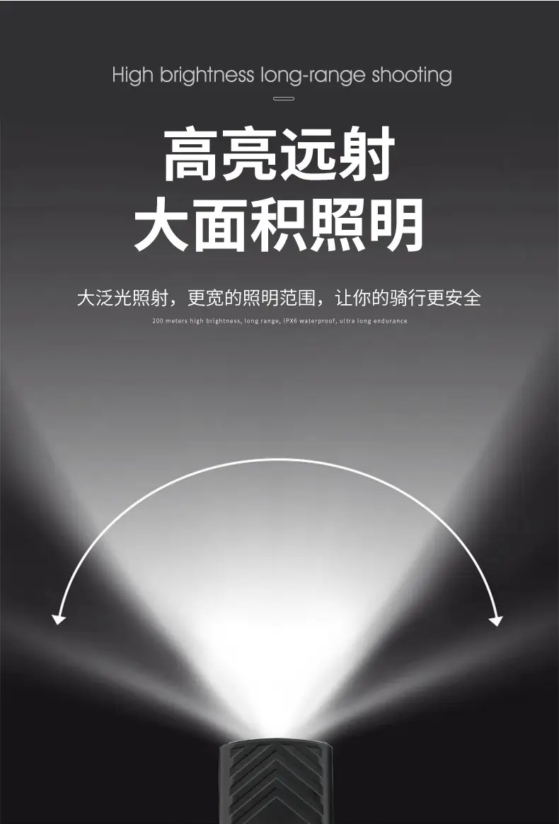 Intelligent Induction Night Riding Light for Mountain Bikes — feature 9