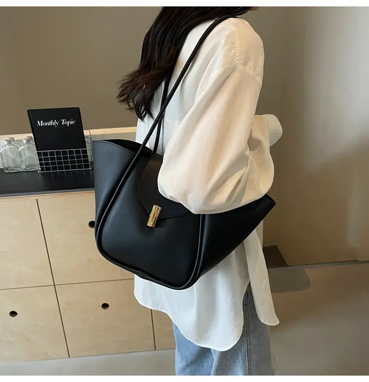 Women's Brown Leather Satchel Shoulder Bag 2025 — feature 23