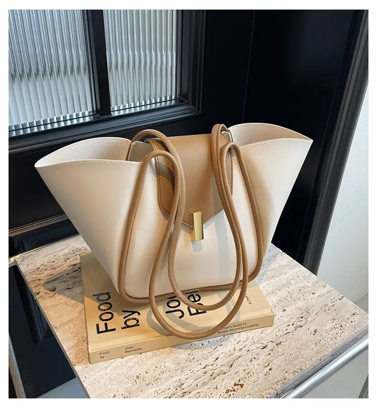 Women's Brown Leather Satchel Shoulder Bag 2025 — feature 3