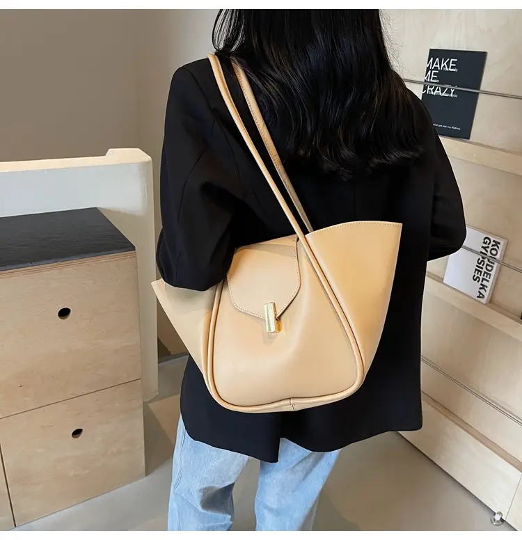 Women's Brown Leather Satchel Shoulder Bag 2025 — feature 30