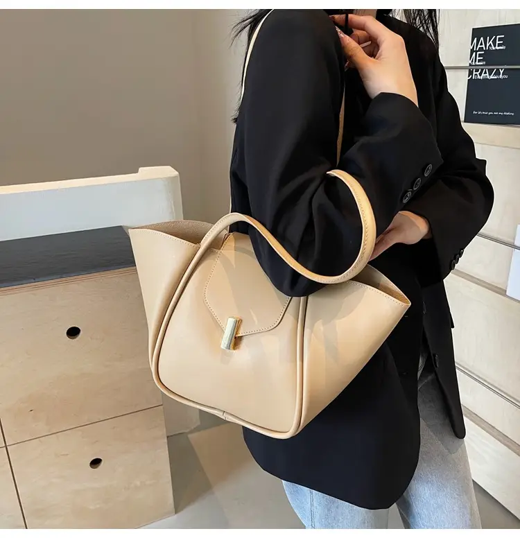 Women's Brown Leather Satchel Shoulder Bag 2025 — feature 31