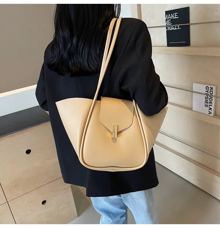 Women's Brown Leather Satchel Shoulder Bag 2025 — feature 32