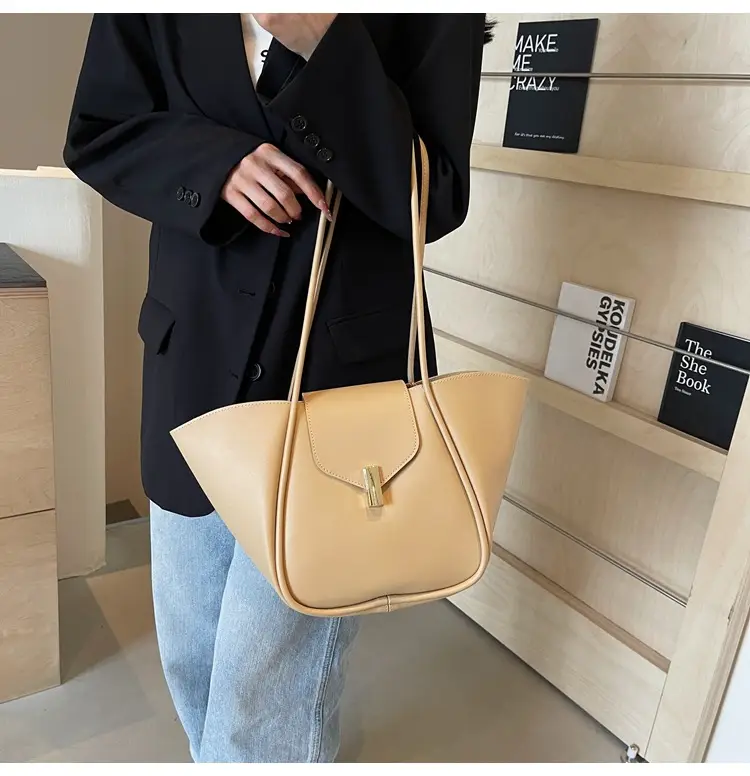 Women's Brown Leather Satchel Shoulder Bag 2025 — feature 34