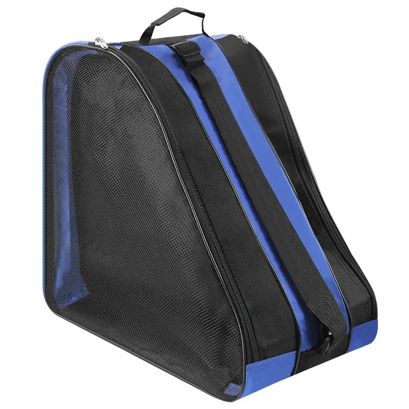 Roller Skate Storage Bag Black Thick Shoulder Backpack - Image 2