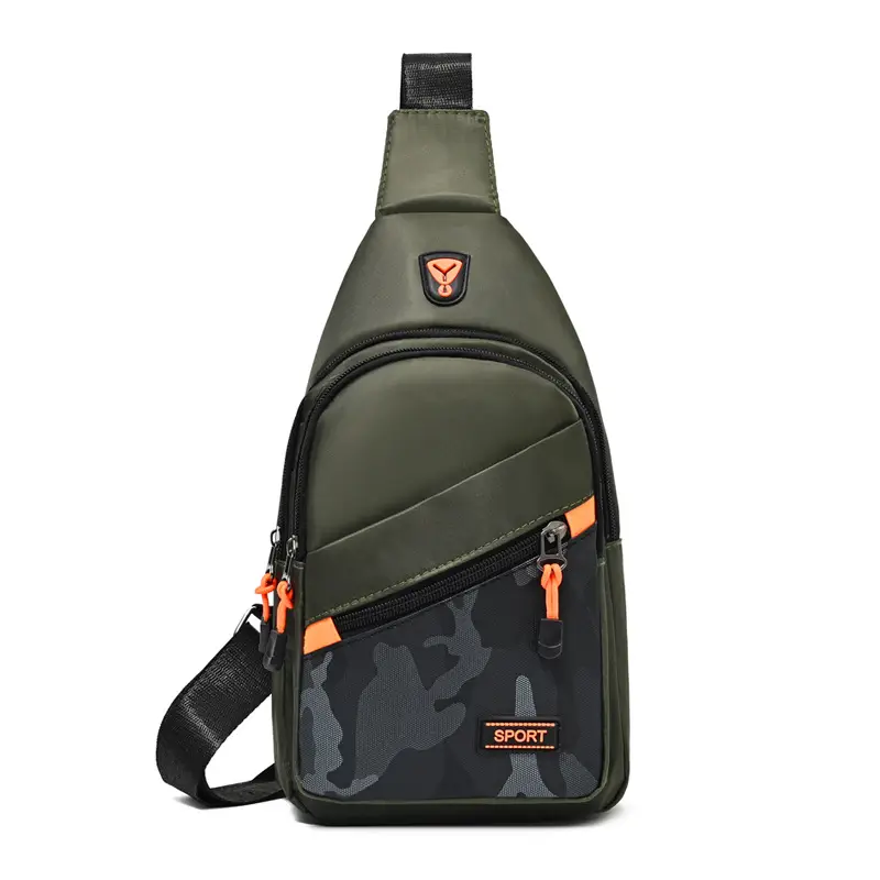 Men's Black Oxford Cloth Shoulder Bag College Student Portable - Image 4