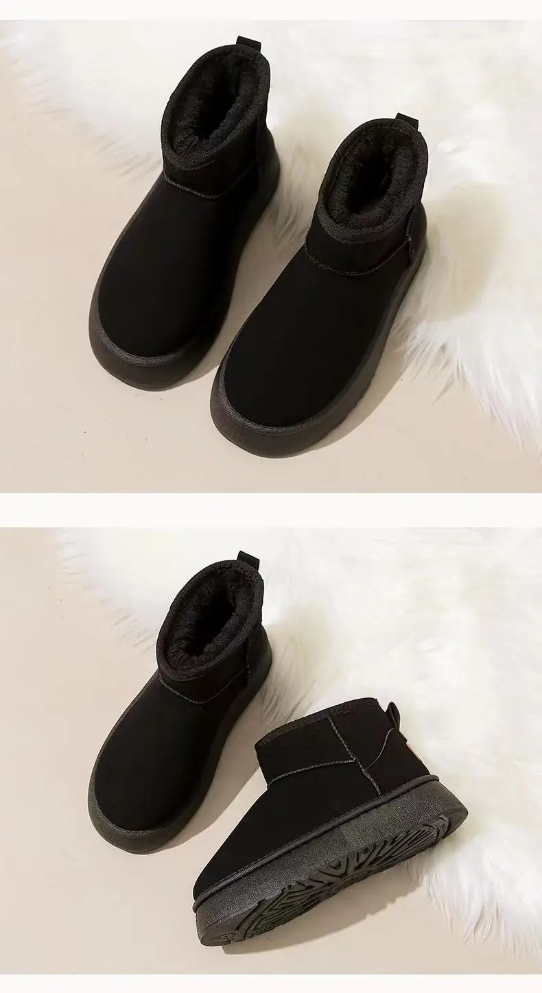 Women's Fleece-Lined Snow Boots Tan 2024 — feature 21