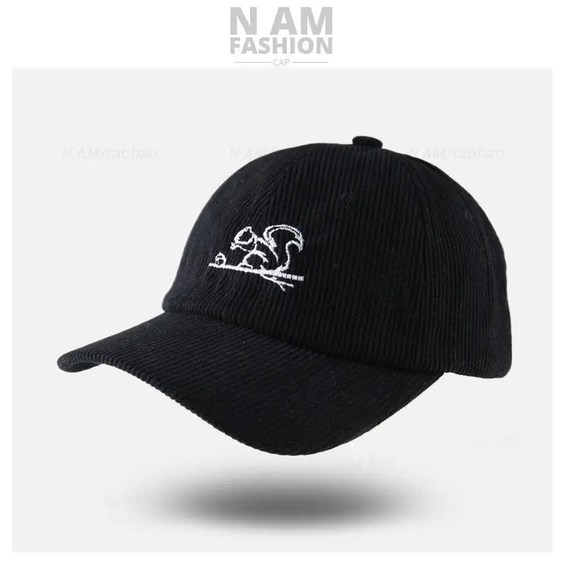 Brown Embroidered Baseball Cap for Men Women - Image 2