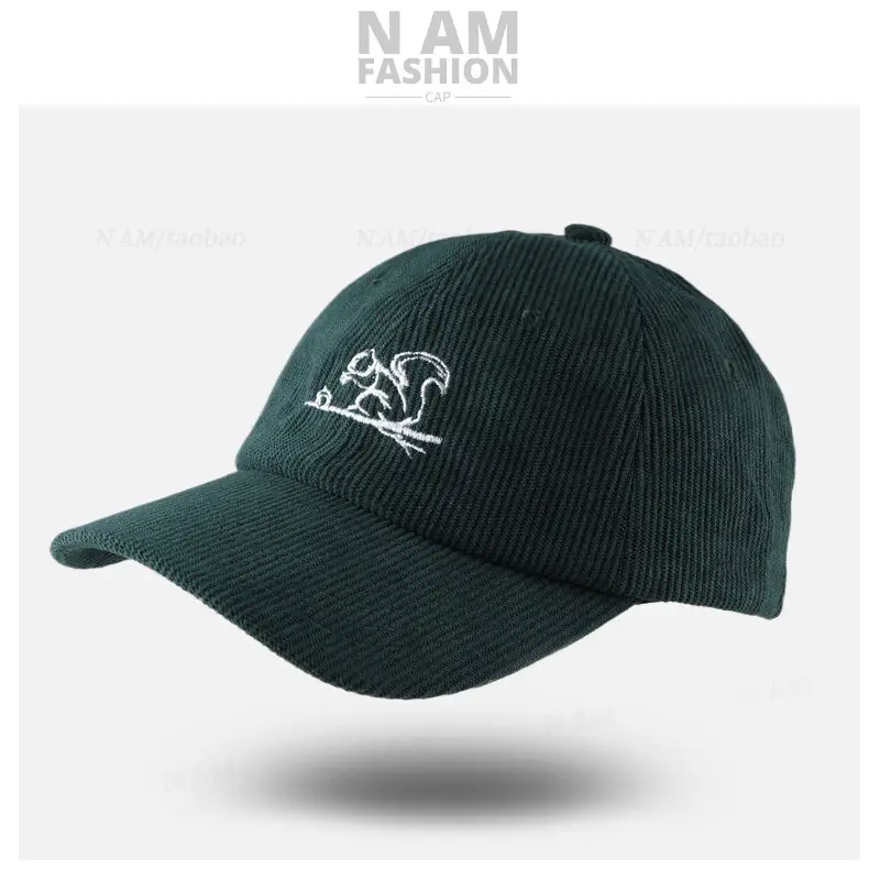 Brown Embroidered Baseball Cap for Men Women - Image 3
