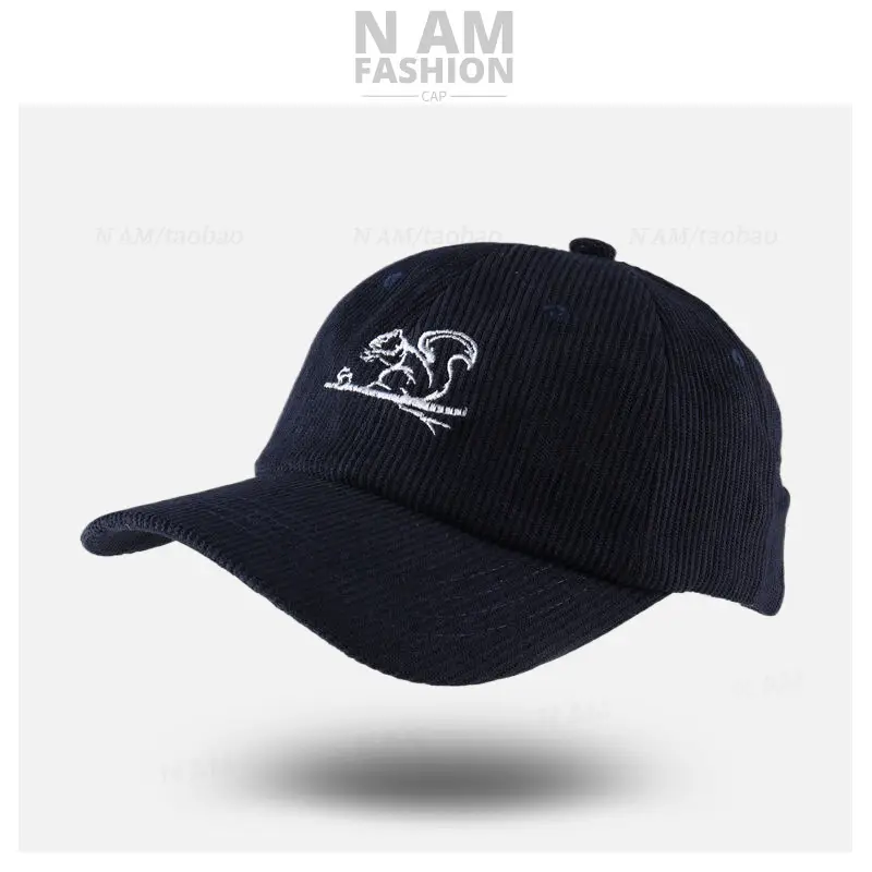 Brown Embroidered Baseball Cap for Men Women - Image 4