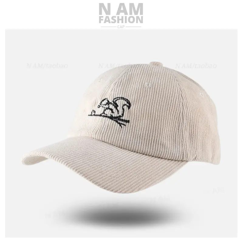 Brown Embroidered Baseball Cap for Men Women - Image 6