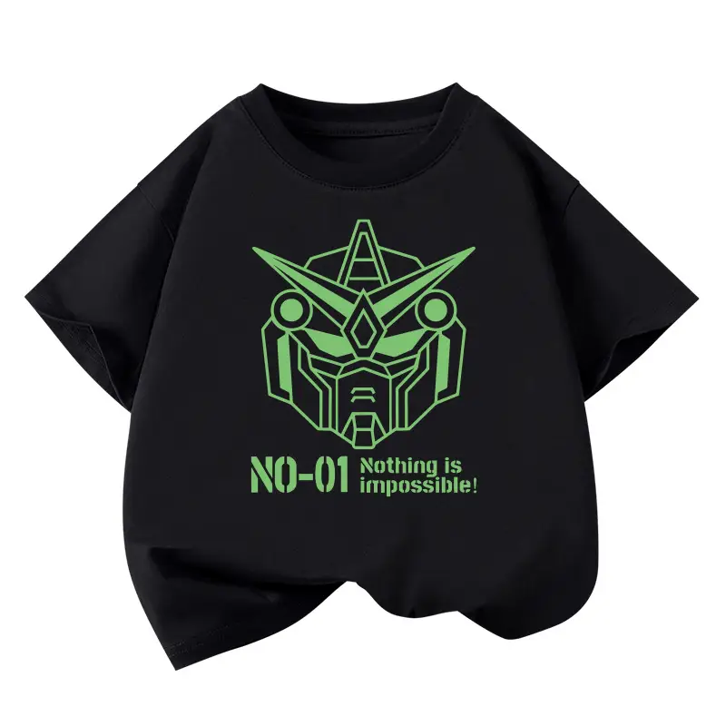 Trendy Boys Cotton T-Shirts 2-Pack Summer New - Image 5