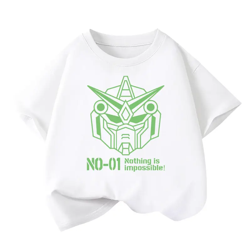 Trendy Boys Cotton T-Shirts 2-Pack Summer New - Image 2