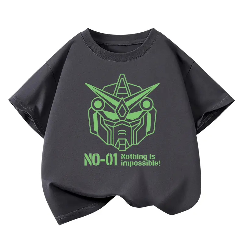 Trendy Boys Cotton T-Shirts 2-Pack Summer New - Image 4