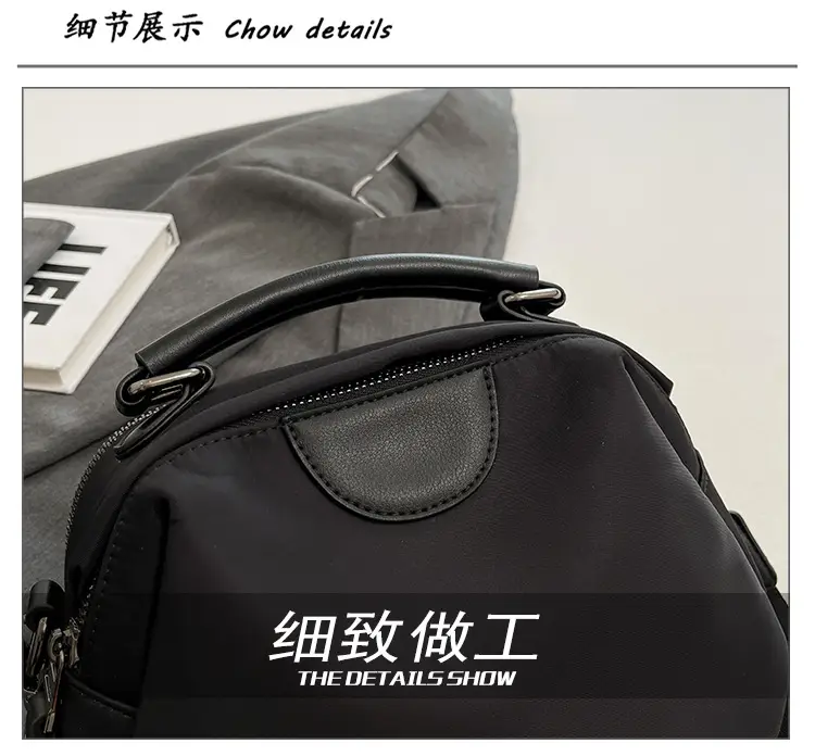 2024 Multi-functional Crossbody Bag Large Capacity Nylon Cloth Women — feature 4