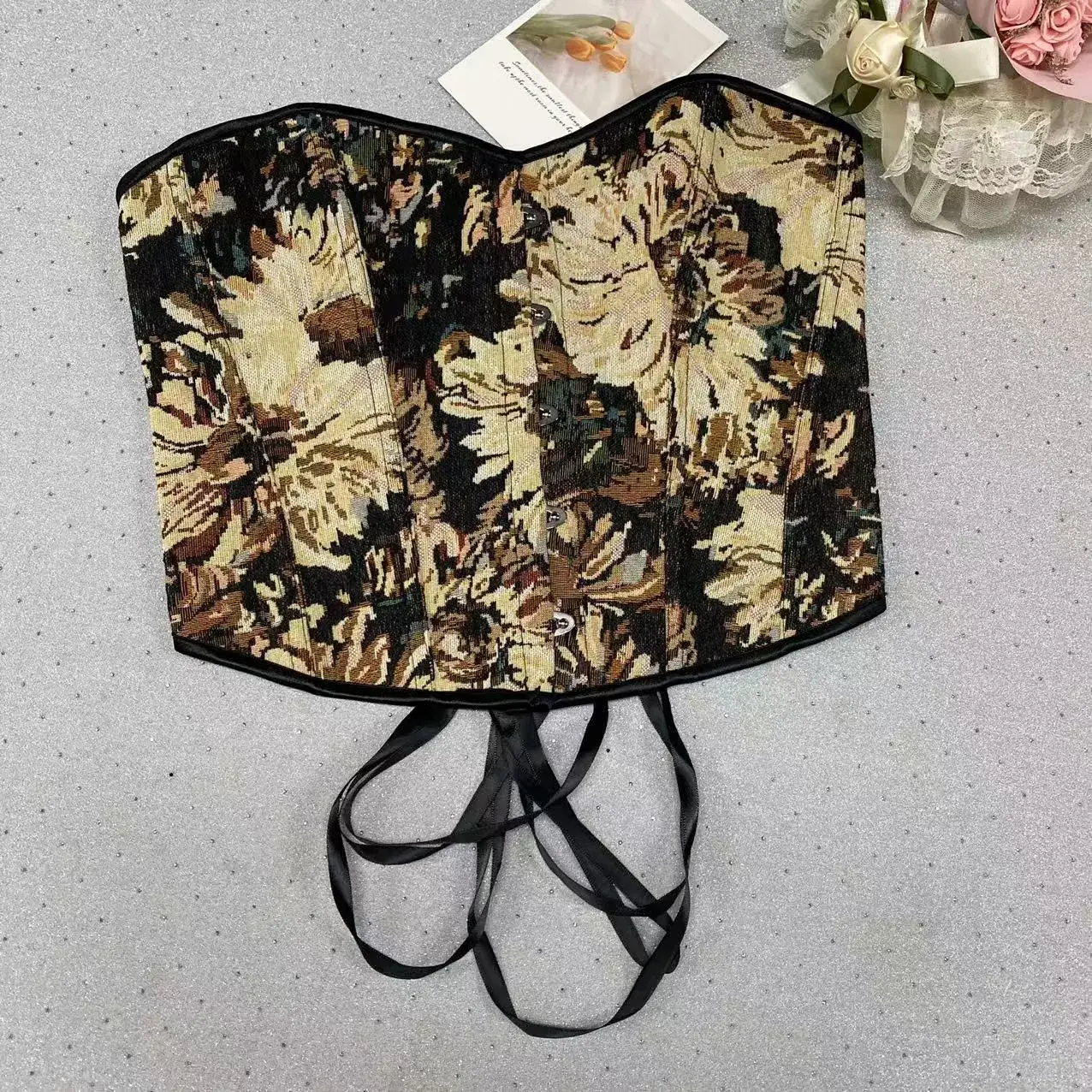 Breathable Floral Corset for Women Sexy Body Shaping — feature 16